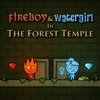 Fireboy and Watergirl in The Forest Temple